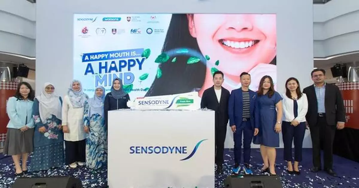 Sensodyne Tackles Widespread Tooth Sensitivity in Malaysia with Fresh Mint Launch and Nationwide "A Happy Mouth is… a Happy Mind" Campaign in conjunction with World Oral Health Day!