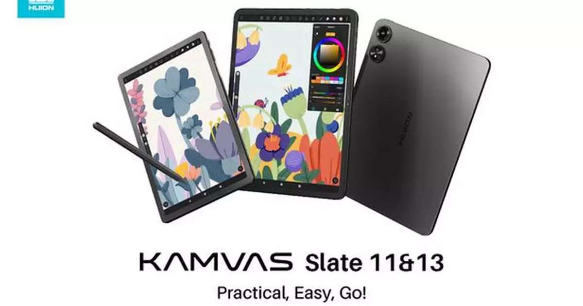 Huion Launches Kamvas Slate 11 &amp; 13: Android Tablets for On-the-Go Creativity