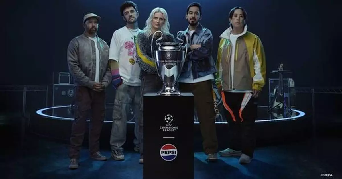 LINKIN PARK TO ROCK THE UEFA CHAMPIONS LEAGUE FINAL KICK OFF SHOW PRESENTED BY PEPSI®