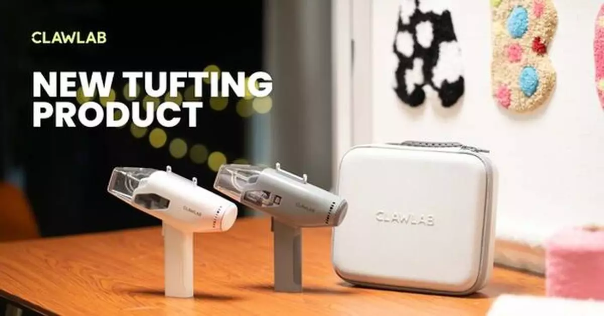 CLAWLAB UNVEILS NEW CHAPTER OF INNOVATIVE TUFTING TOOLS DESIGNED TO MAKE HOME CRAFTING A BREEZE