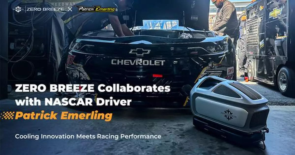 ZERO BREEZE Partners with NASCAR Driver Patrick Emerling to Bring Cooling Innovation to the Track