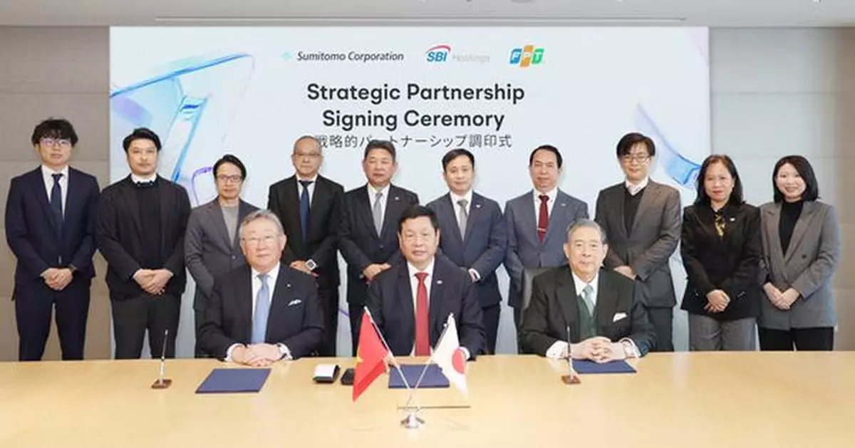 FPT Announces Strategic Partnership and Investment with Sumitomo and SBI Holdings