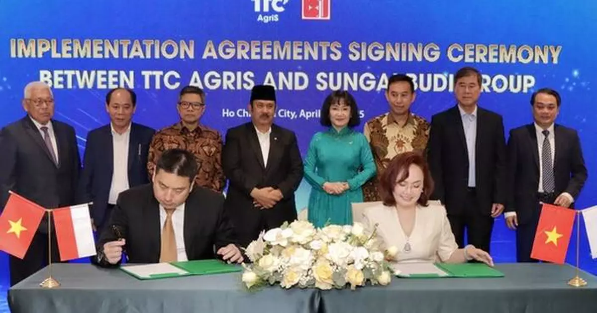 TTC AgriS and Sungai Budi advance Vietnam-Indonesia strategic cooperation, promoting a high-tech circular agriculture model