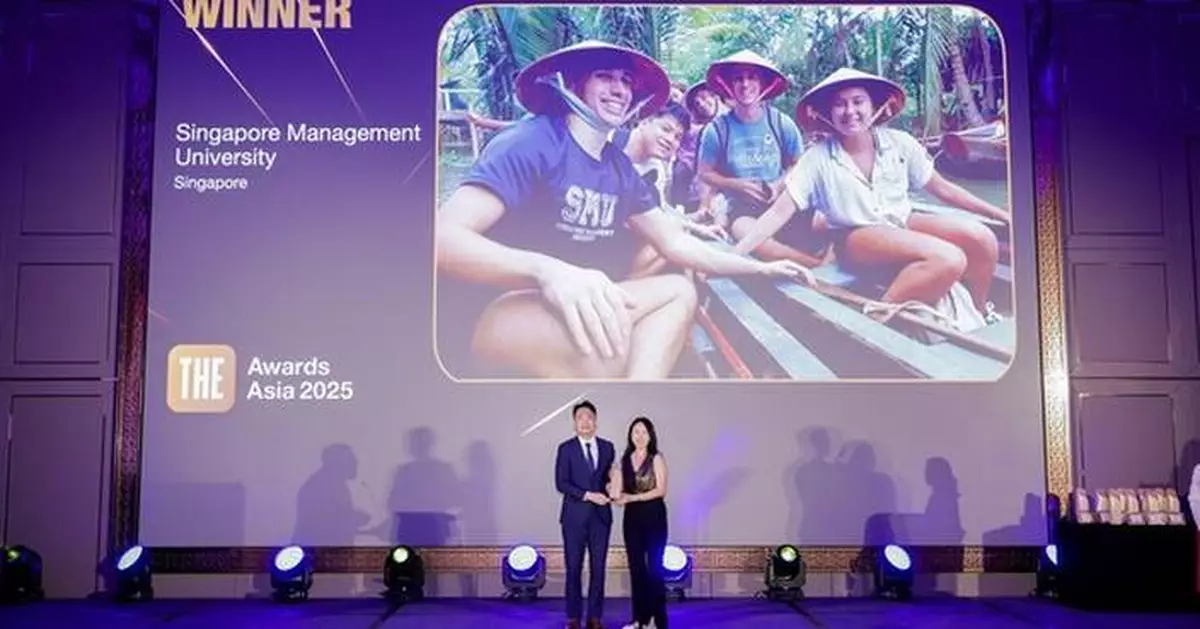 SMU wins prestigious THE Awards Asia 2025 – Teaching &amp; Learning Strategy of the Year