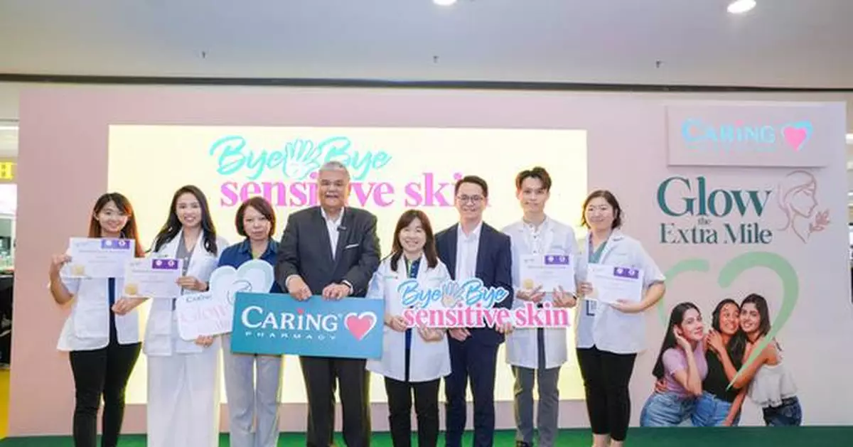 CARiNG Pharmacy Launches "Bye Bye Sensitive Skin" Nationwide -- Reinforces Position as a Leader in Sensitive Skin Solutions