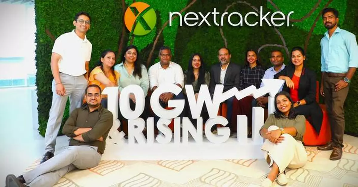 Nextracker Achieves 10 GW Solar Tracker Milestone in India