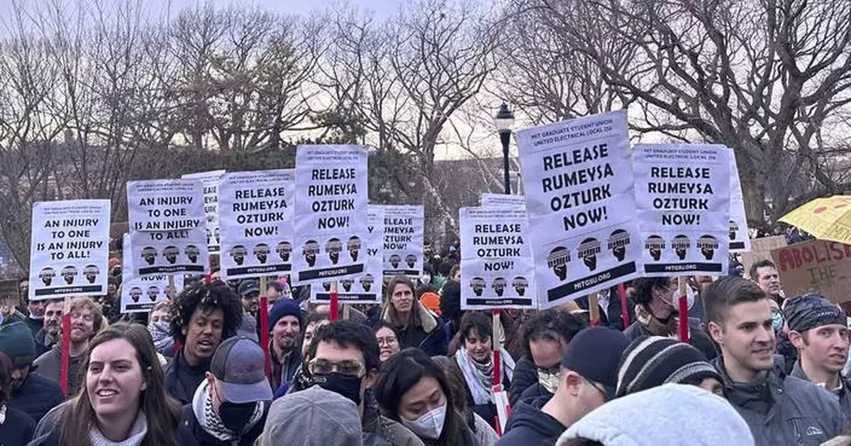 Turkish Tufts University student released from Louisiana immigration detention center