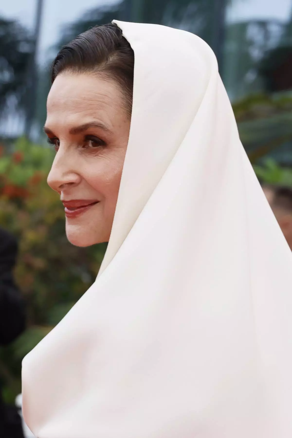 Jury president Juliette Binoche poses for photographers during the opening ceremony red carpet of the 78th international film festival, Cannes, southern France, Tuesday, May 13, 2025. (Photo by Joel C Ryan/Invision/AP)