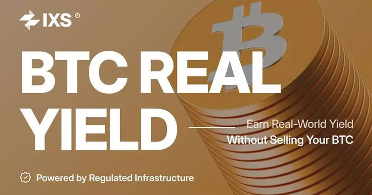 IXS Launches World First “BTC Real Yield”