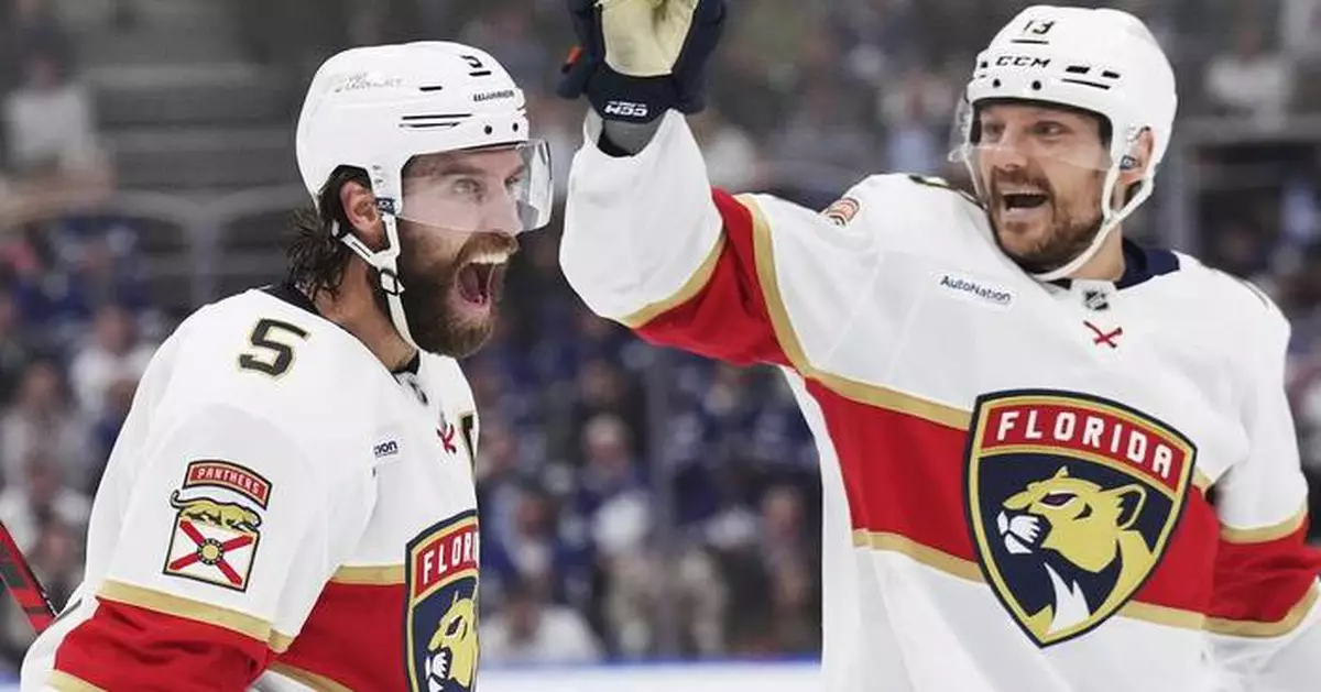 Panthers rout the Maple Leafs 6-1 to take a 3-2 series lead