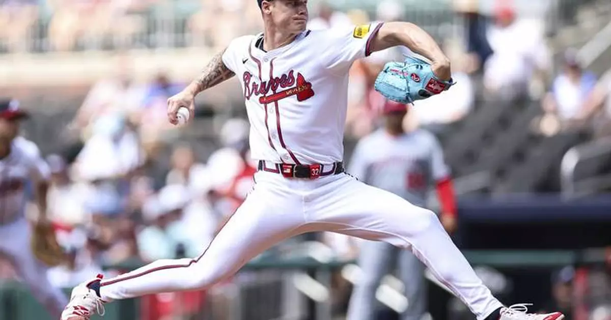 Smith-Shawver shines again with 6 strong innings as Braves beat Nationals 5-2 to win series