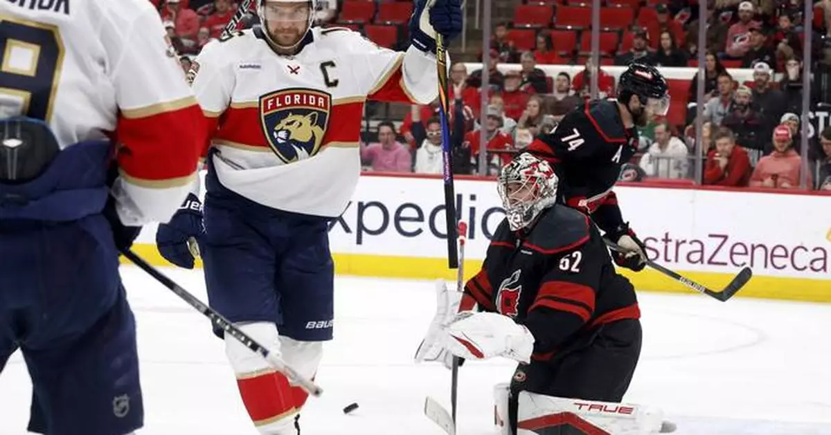 Hurricanes switch goalies for Game 3, starting Kochetkov over Andersen against Panthers