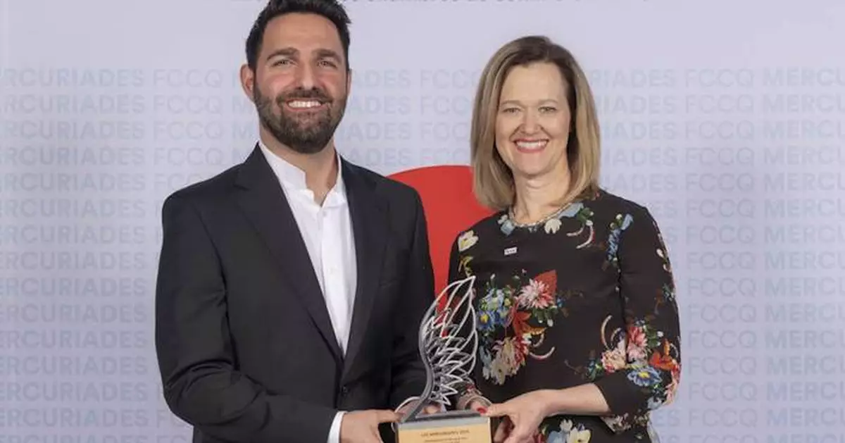 HGreg receives a Mercure Award in the EDC International Market Development category