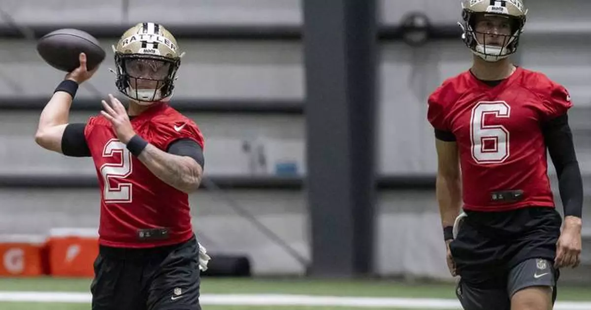 Saints brushing off concerns about unproven QBs in Kellen Moore's first year in charge