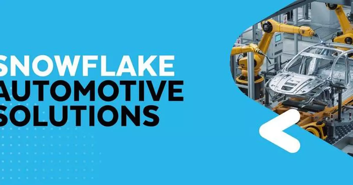 Snowflake Drives the Future of Automotive with New AI-Powered Solutions