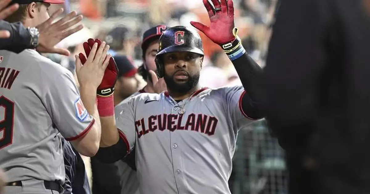 Guardians 1B Carlos Santana scratched as precaution against Tigers with tightness in left leg