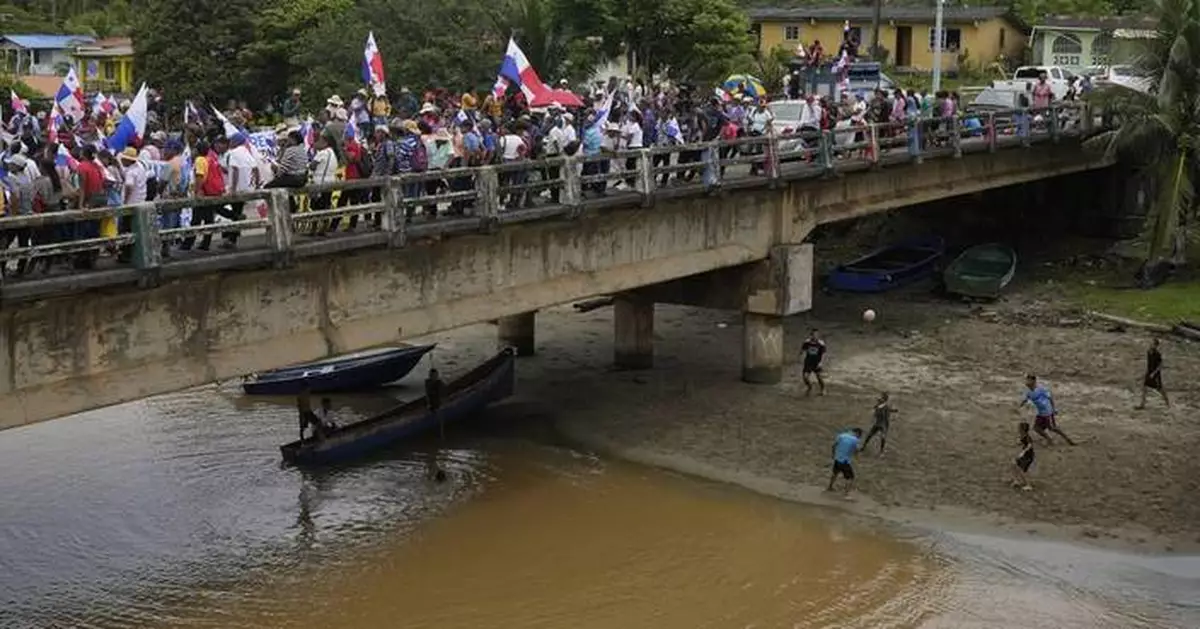 Planned water reserve intended to ease shortages in the Panama Canal fuels river protest