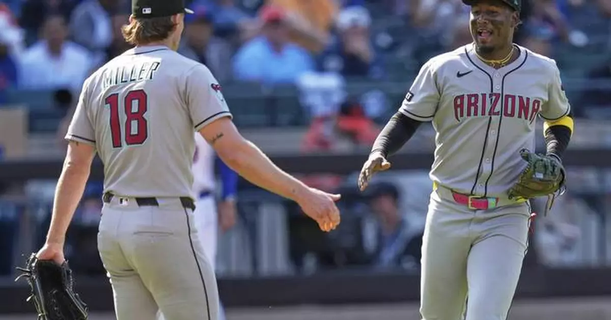 Shelby Miller earns 1st save for Diamondbacks nearly a decade after first being traded to Arizona