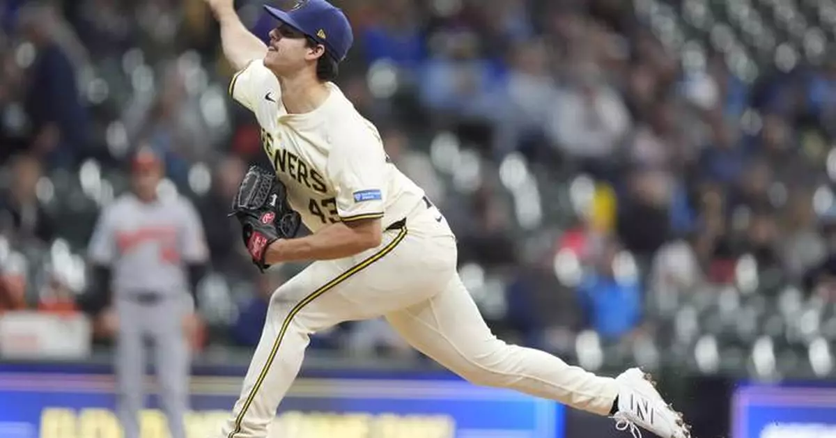 Henderson works 5 shutout innings as the Brewers win 5-2 to extend Orioles' skid to 8 games