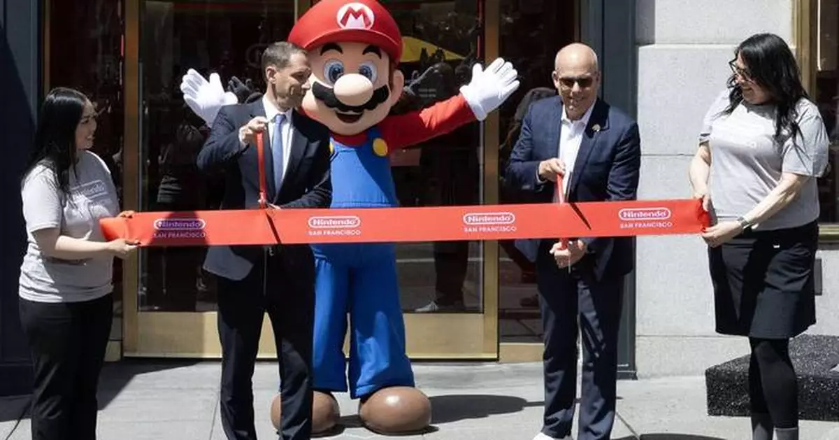 Nintendo SAN FRANCISCO Opens Its Doors to Bring Smiles to Guests of All Ages, Near and Far
