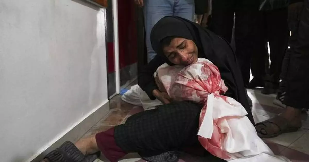 AP PHOTOS: Israeli airstrikes in Gaza kill dozens of people