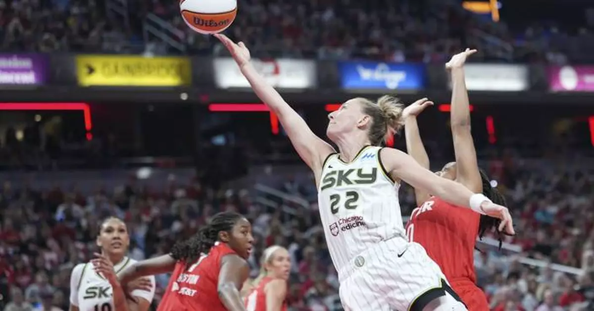 Clark has triple-double to lead Fever past Sky 93-58 as tempers flare after hard foul in 3rd quarter