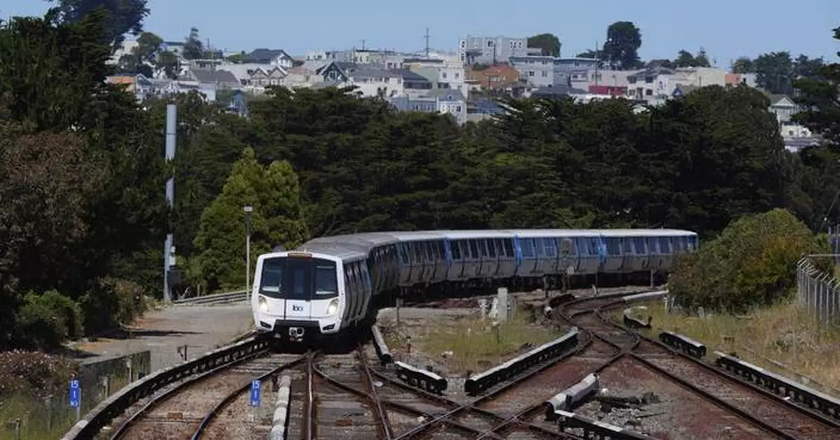 San Francisco region's commuter trains are running again after hours-long stoppage