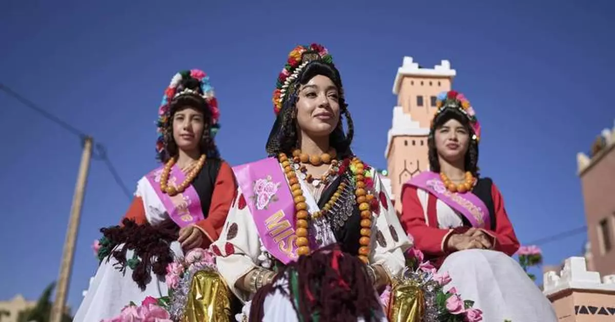 The desert blooms, roses perfume the air and a Moroccan town comes to life