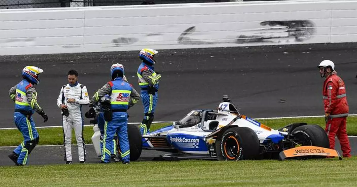 Kyle Larson crashes again at Coca-Cola 600 ending disappointing day in bid to run 'The Double'