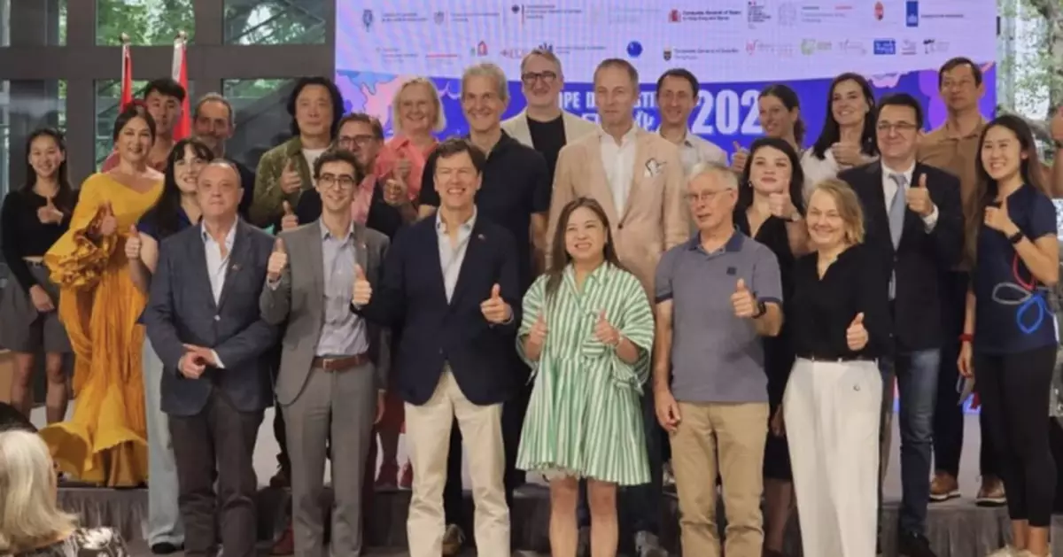 Secretary Rosanna Law Celebrates Cultural Exchange at Europe Day Festival in Hong Kong