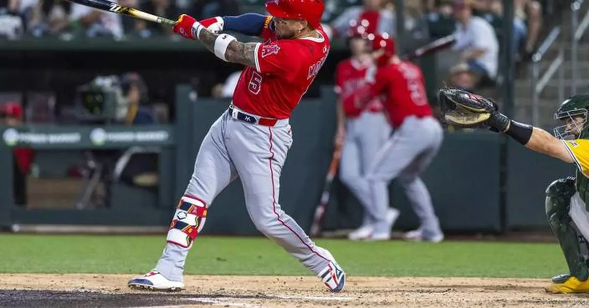O'Hoppe has HR and tiebreaking RBI single, Moncada also goes deep as Angels beat Athletics 7-5