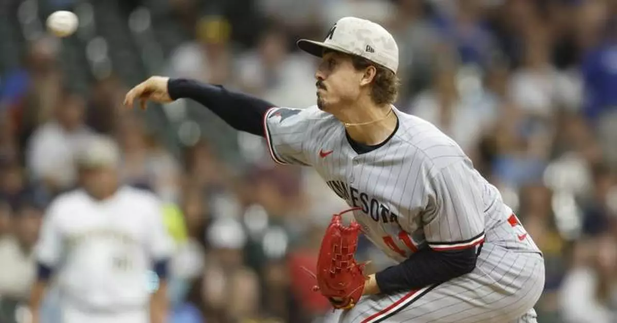 Joe Ryan pitches Twins to 12th straight win, 3-0 over Brewers