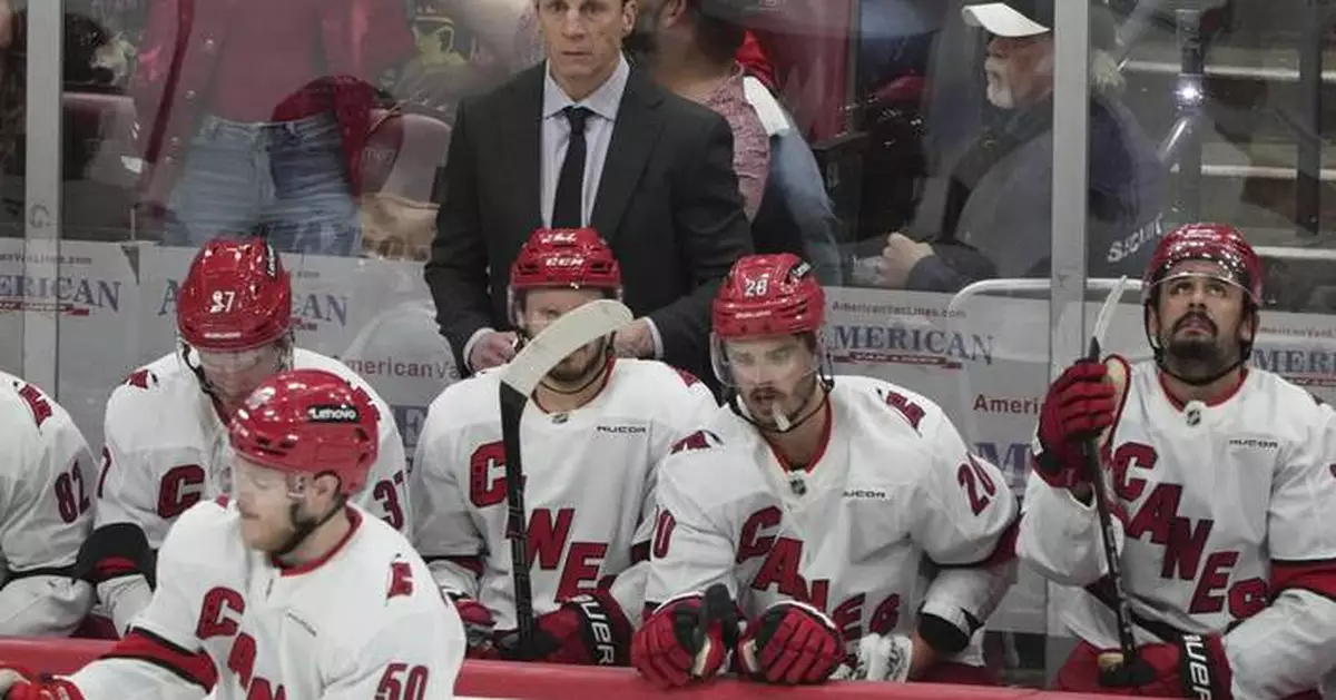 Hurricanes' 15-loss streak in East finals games is over. And Rod Brind'Amour is thrilled by that