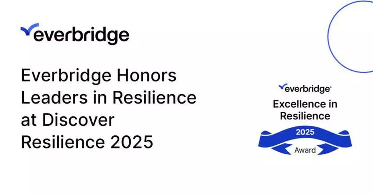 Everbridge Celebrates Global Leaders in Resilience at Discover Resilience 2025