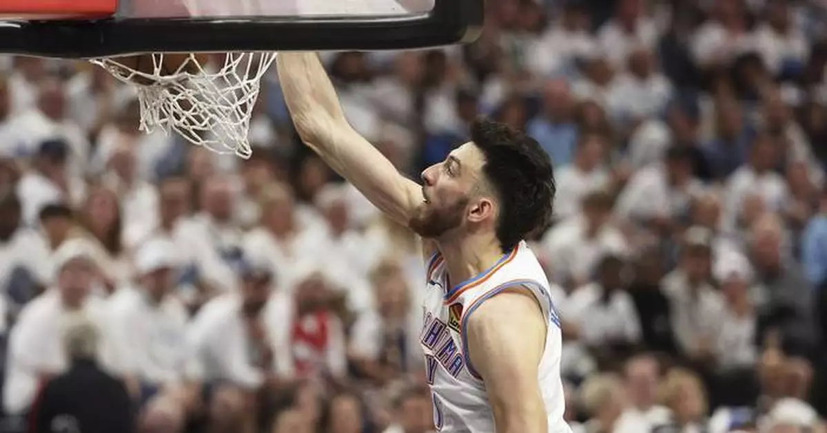 Shai's sidekicks Williams and Holmgren give Thunder a big boost in Game 4 win vs. T-wolves