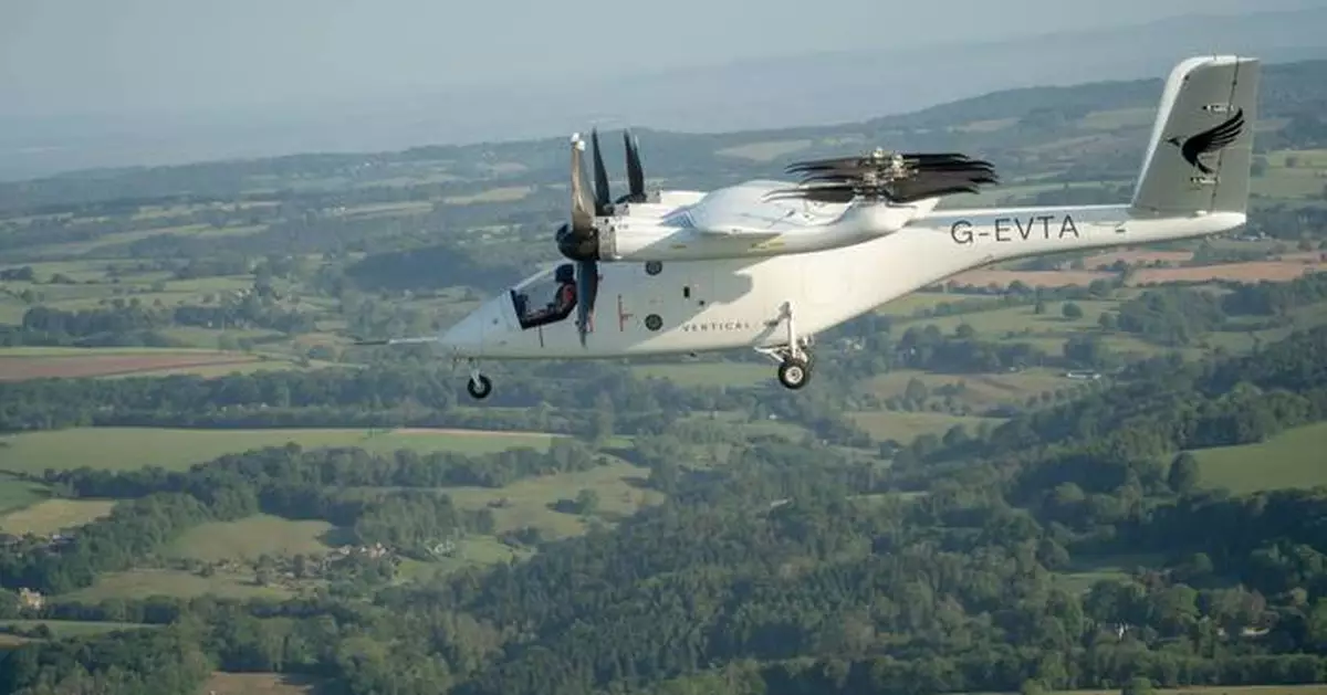 Vertical Aerospace Makes Aviation History with Piloted eVTOL Flight in Open Airspace