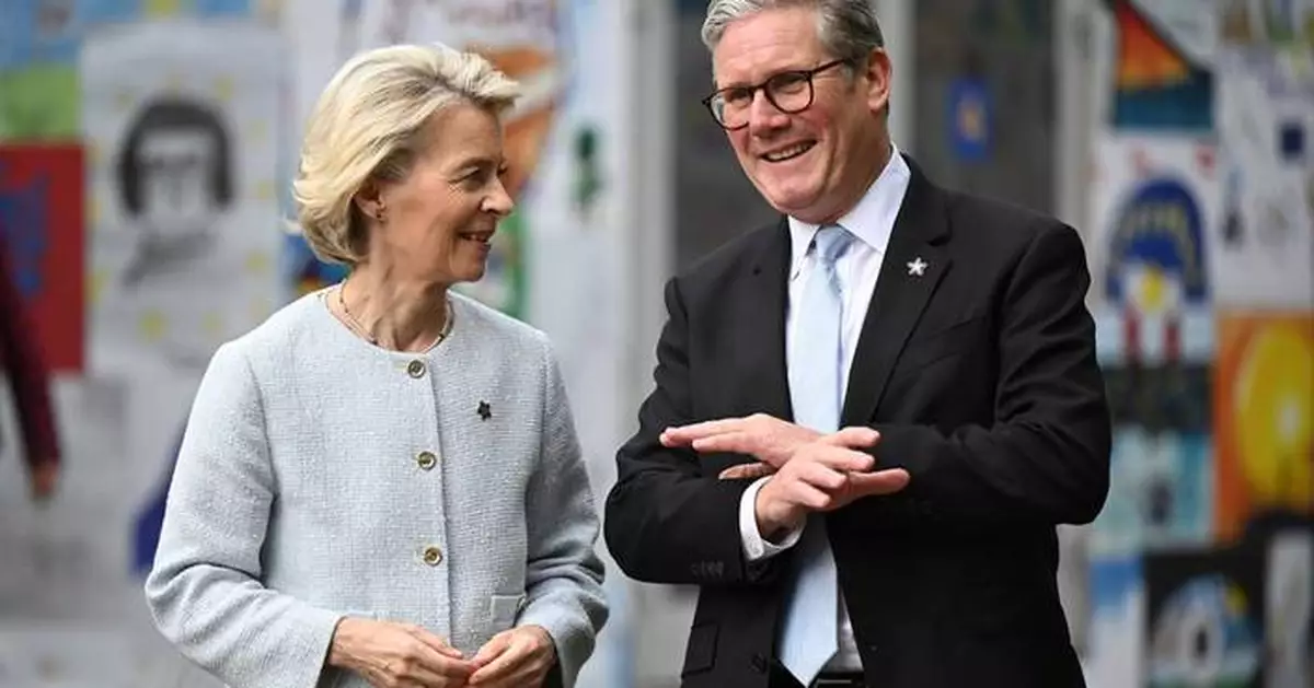 The UK and the EU hail a new chapter as they sign fresh deals 5 years after Brexit