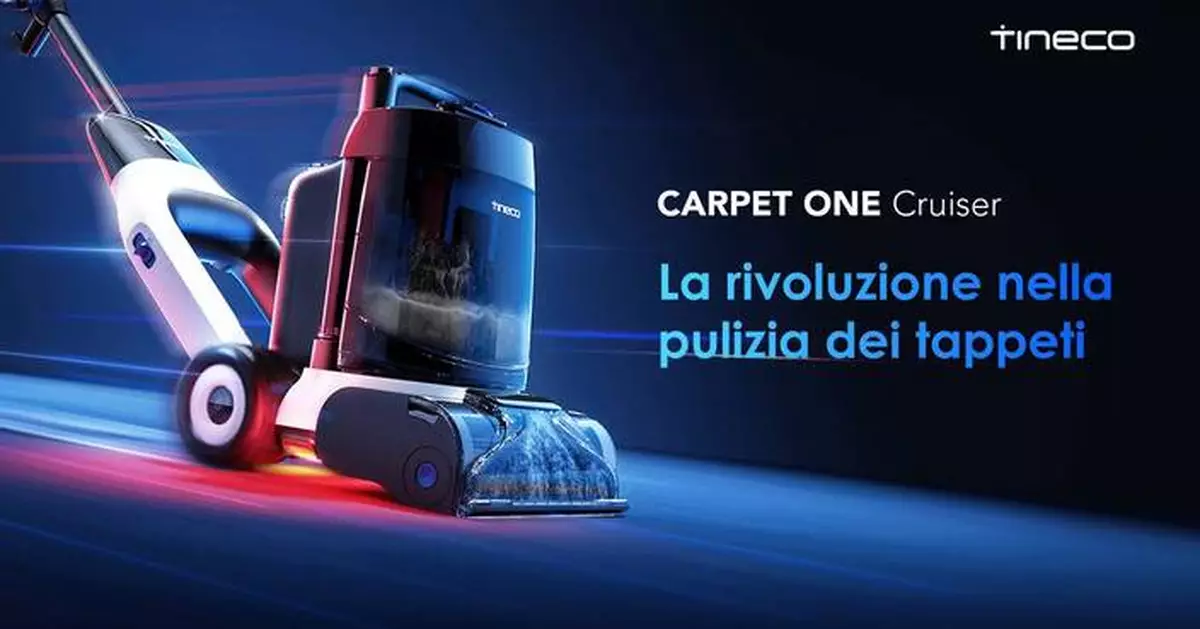 Tineco Revolutionizes Carpet Cleaning with the Launch of the Tineco CARPET ONE Cruiser