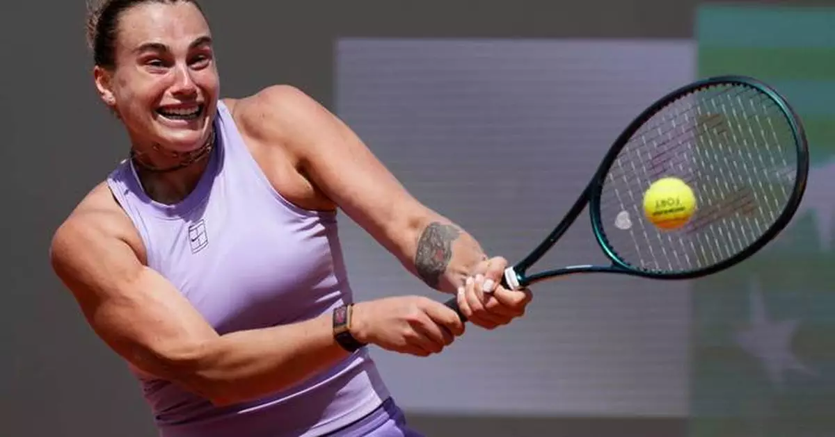 Alcaraz beats Lajovic in return from injury at Italian Open; Sabalenka and Gauff advance