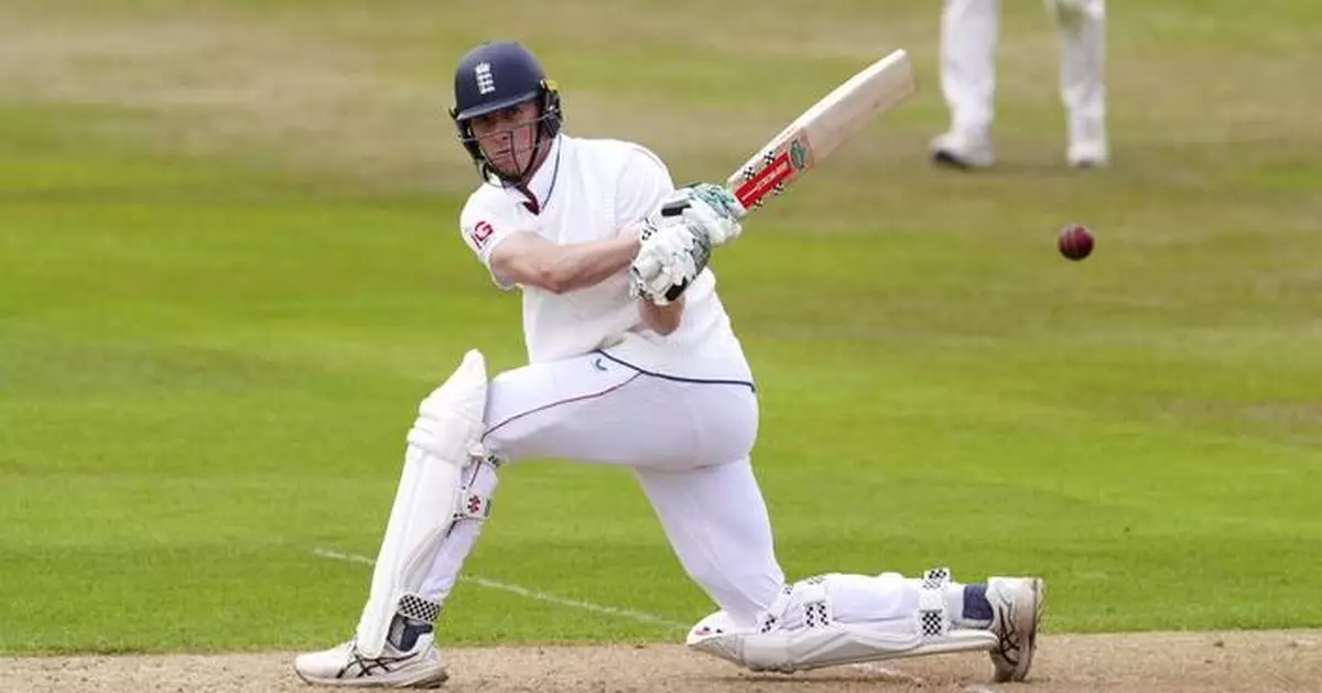 Top three batters hit test centuries as England reaches 498-3 against Zimbabwe