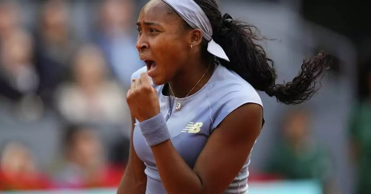 Gauff taking a lot of positives from her performance in Madrid despite loss to Sabalenka in final