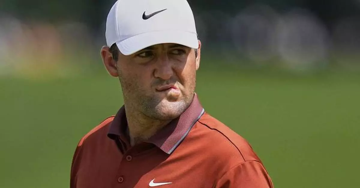 Mud balls! Schauffele and Scheffler have rounds muddied by double bogeys at PGA Championship