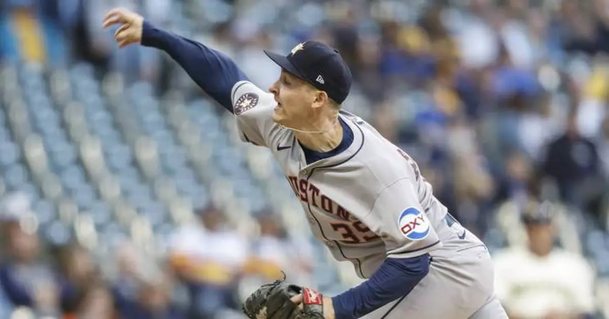 Astros place RHP Hayden Wesneski on the 15-day injured list with elbow discomfort