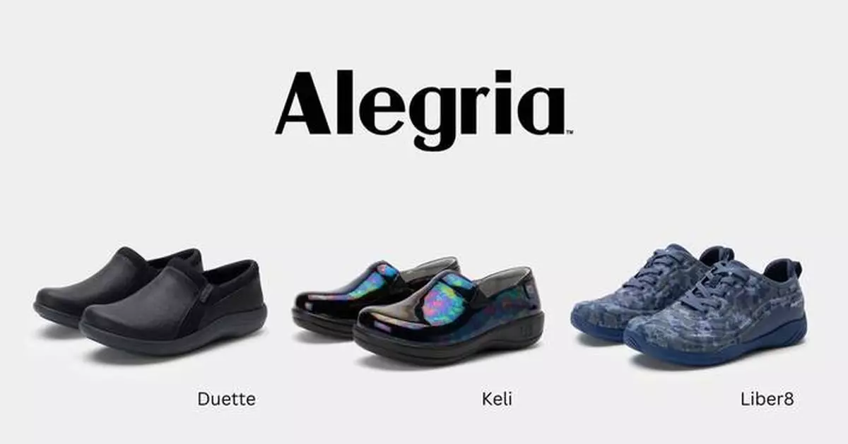 Alegria™ Offers Modern Style and Unmatched Comfort for Medical Professionals
