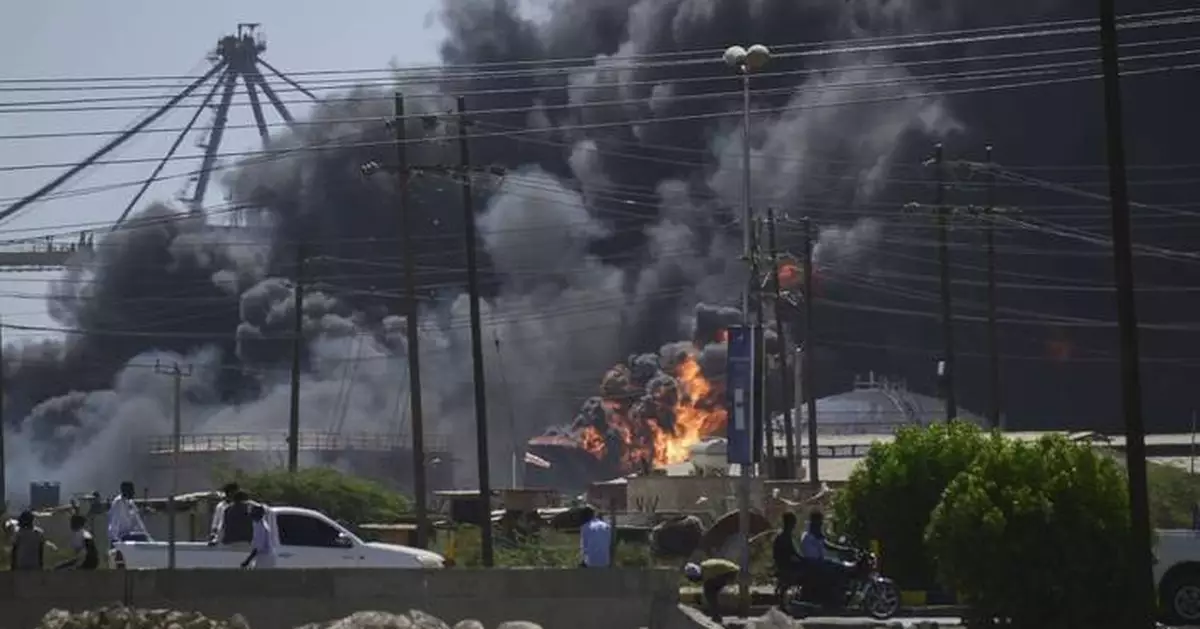 Sudan’s paramilitary unleashes drones on key targets in Port Sudan, officials say