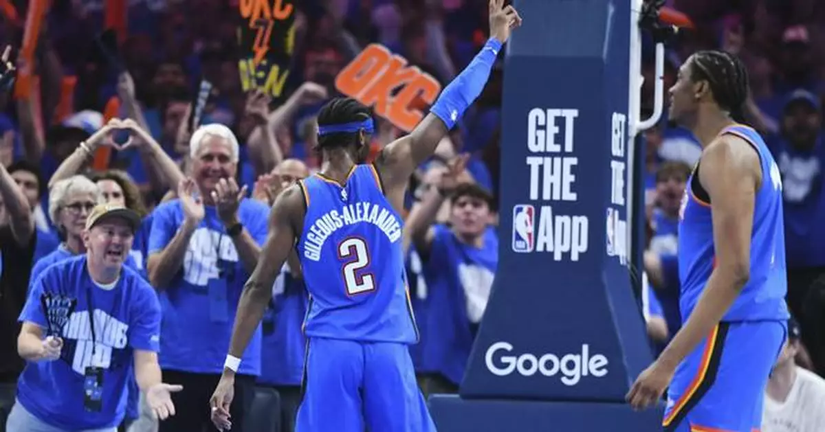 Shai Gilgeous-Alexander sheds stoic approach as he leads Thunder to Game 7 win