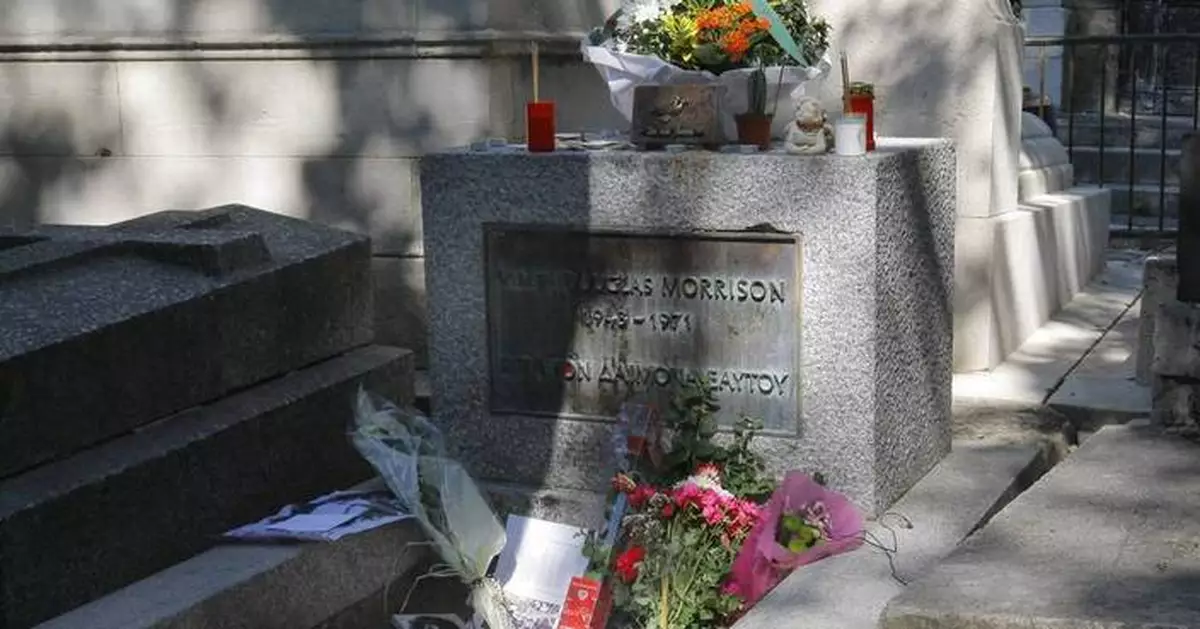Jim Morrison bust stolen from Doors singer’s Paris grave in the ‘80s has finally been recovered