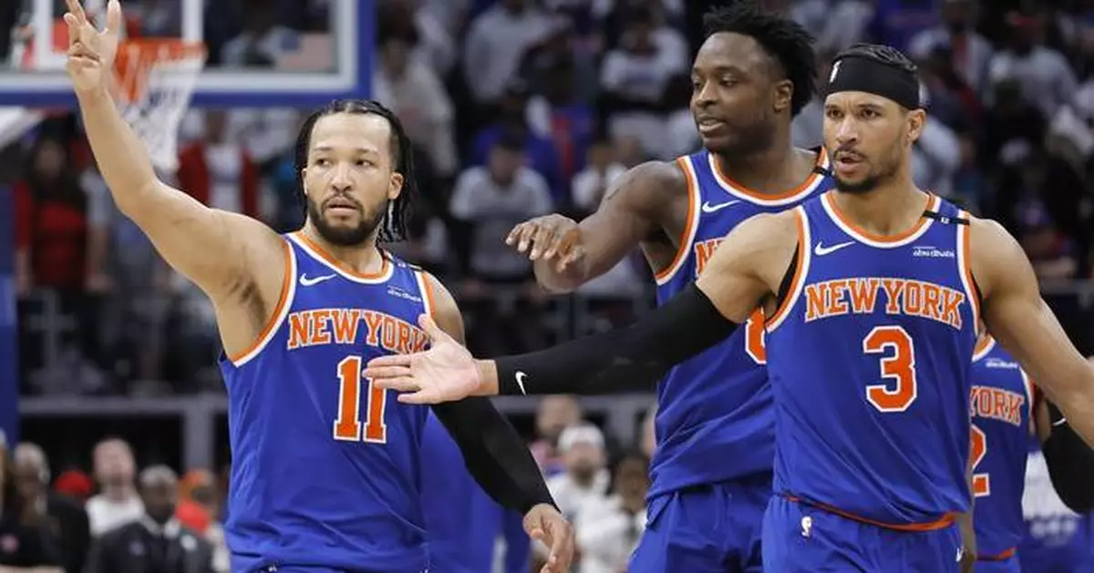 Brunson scores 40, Knicks top Pistons 116-113 in Game 6, advance to 2nd-round series with Celtics