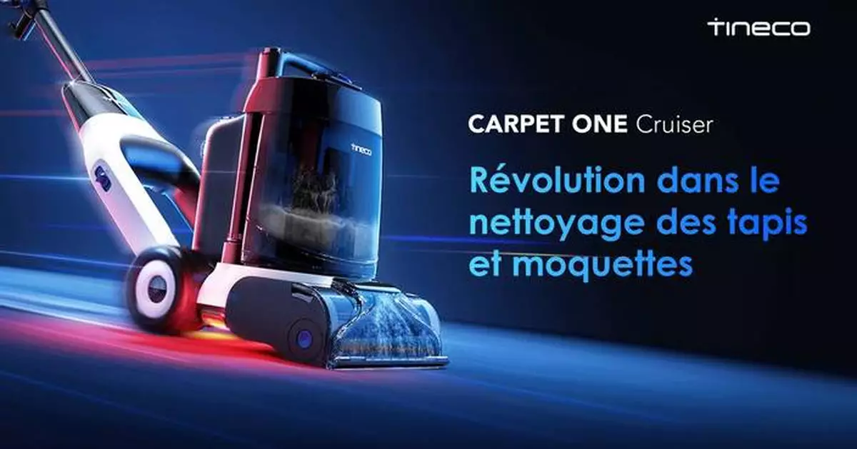 Tineco Revolutionizes Carpet Cleaning With the Launch of Its Carpet One Cruiser