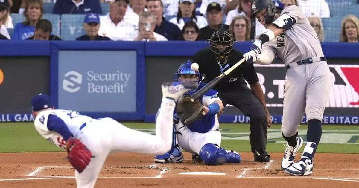 Judge and Ohtani light up the first inning with historic homers in Yankees-Dodgers rematch